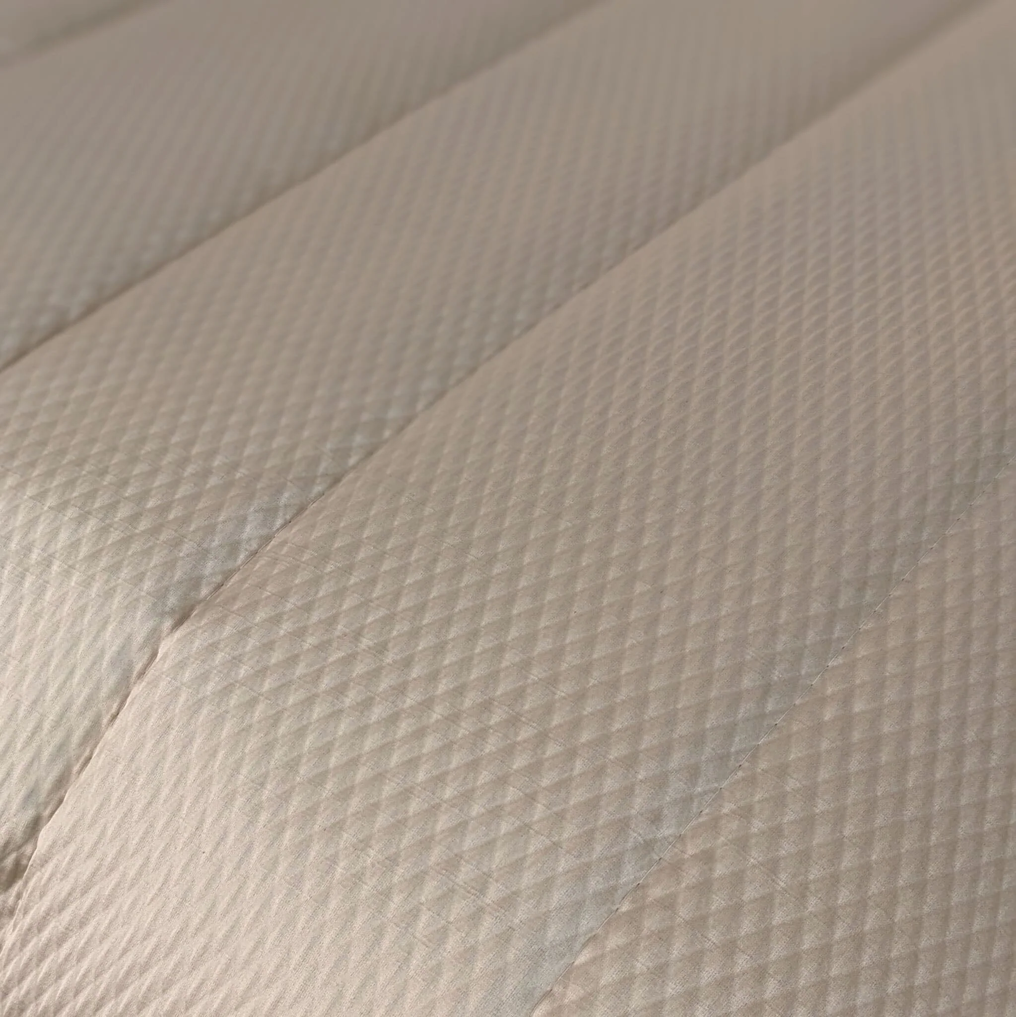 Alie Taupe Luxury Satin & Cotton Fluted Bedspread - Image 4