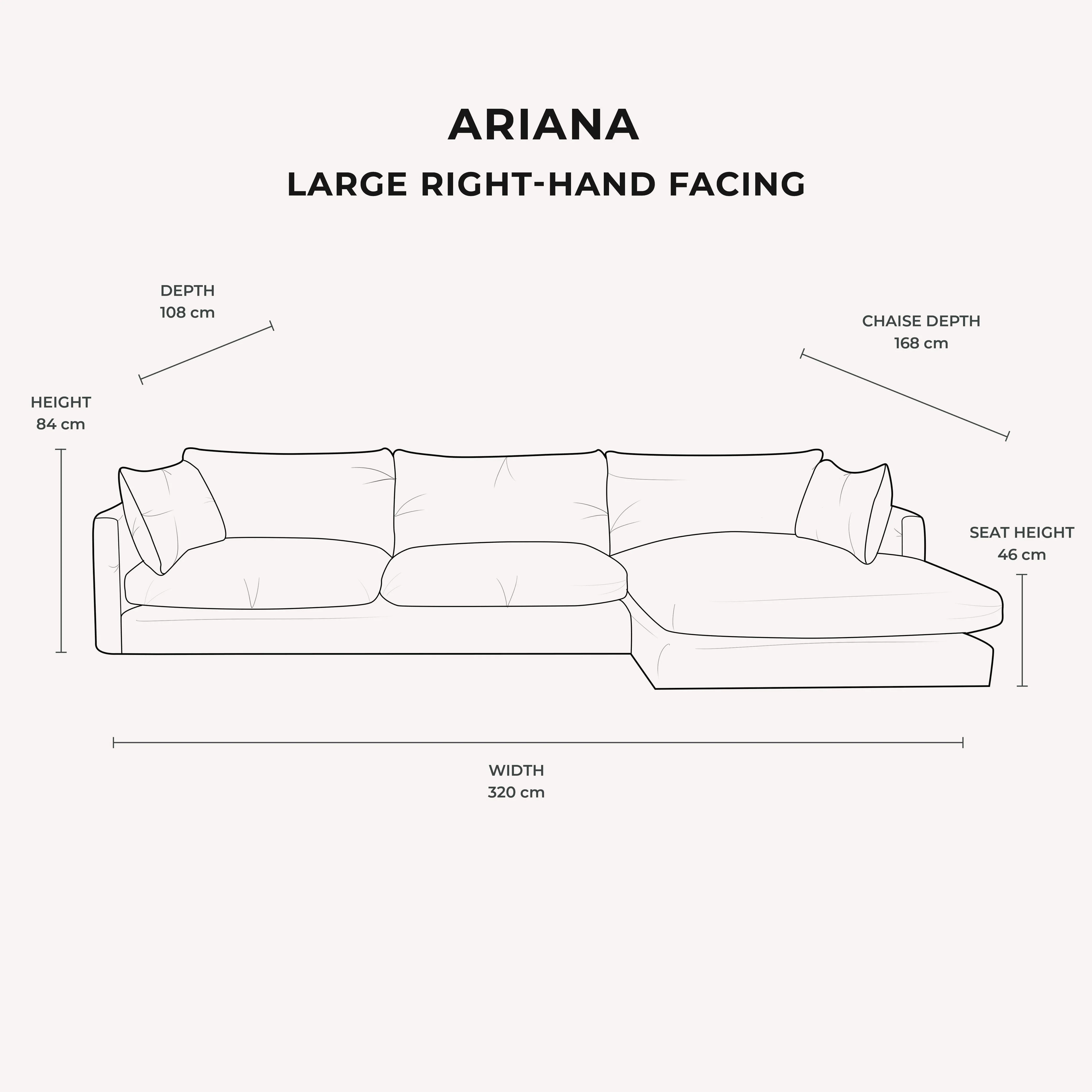 Ariana Mink Velvet Sofa Range - Image 11