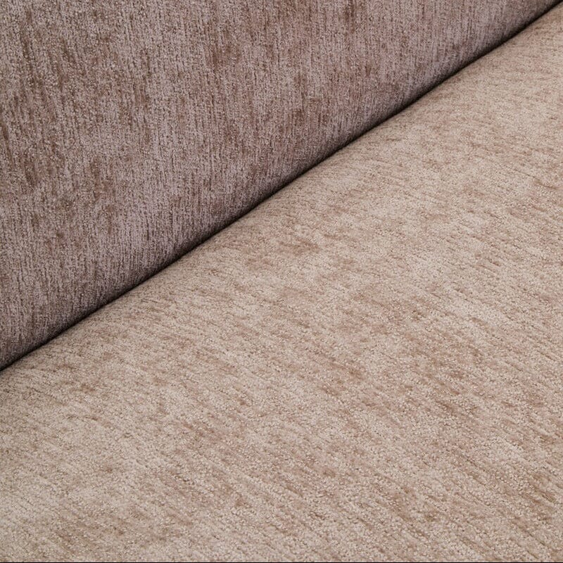 Blythe Stone Chenille Curved 3 Seater Sofa - Image 8