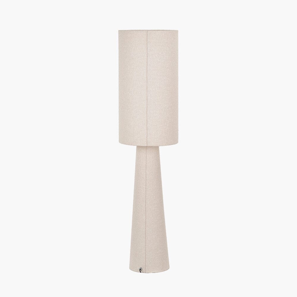 Briony Cream Boucle Fabric Table Lamp - Image 4