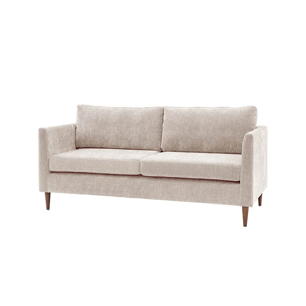 Camley Cream Textured 3 Seater Sofa - Image 3