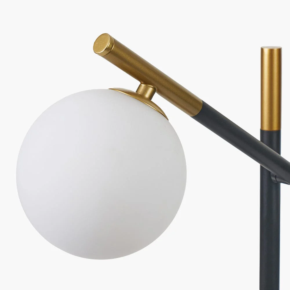Carrara Black Orb Table Lamp - Image 3