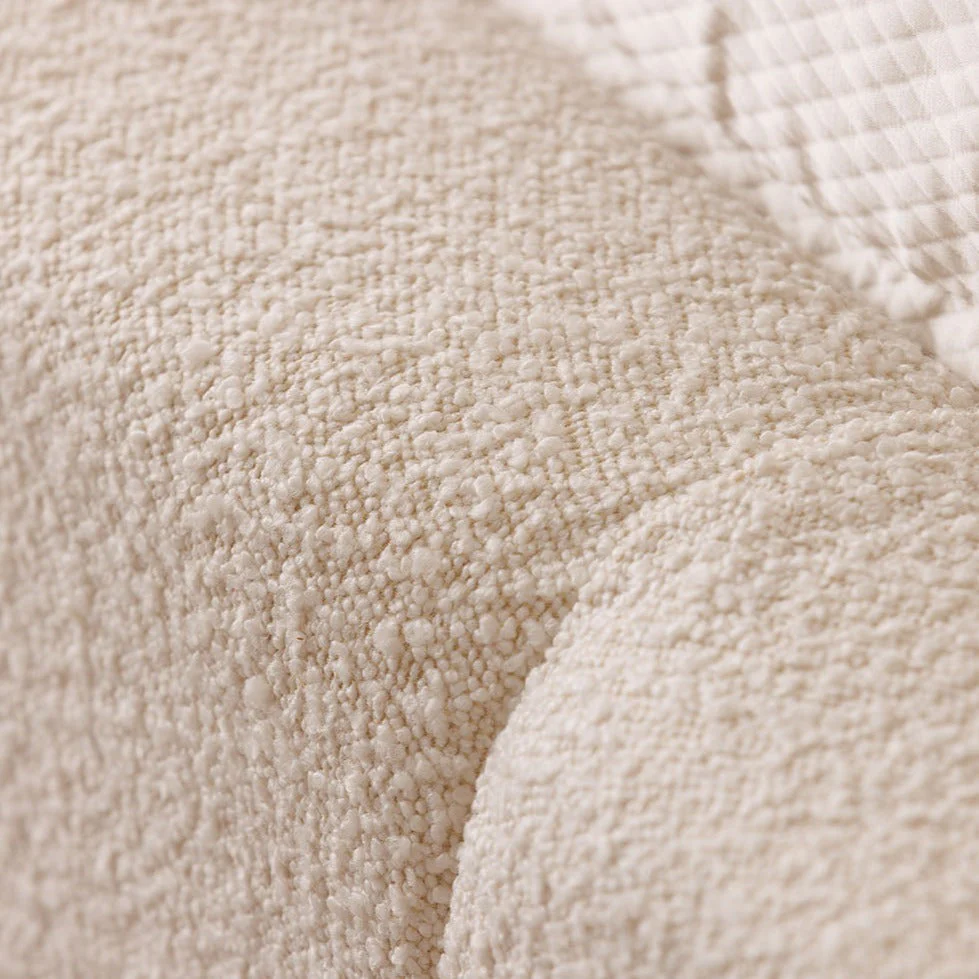 Cascade Cream Boucle Luxury Panelled Bed - Image 5