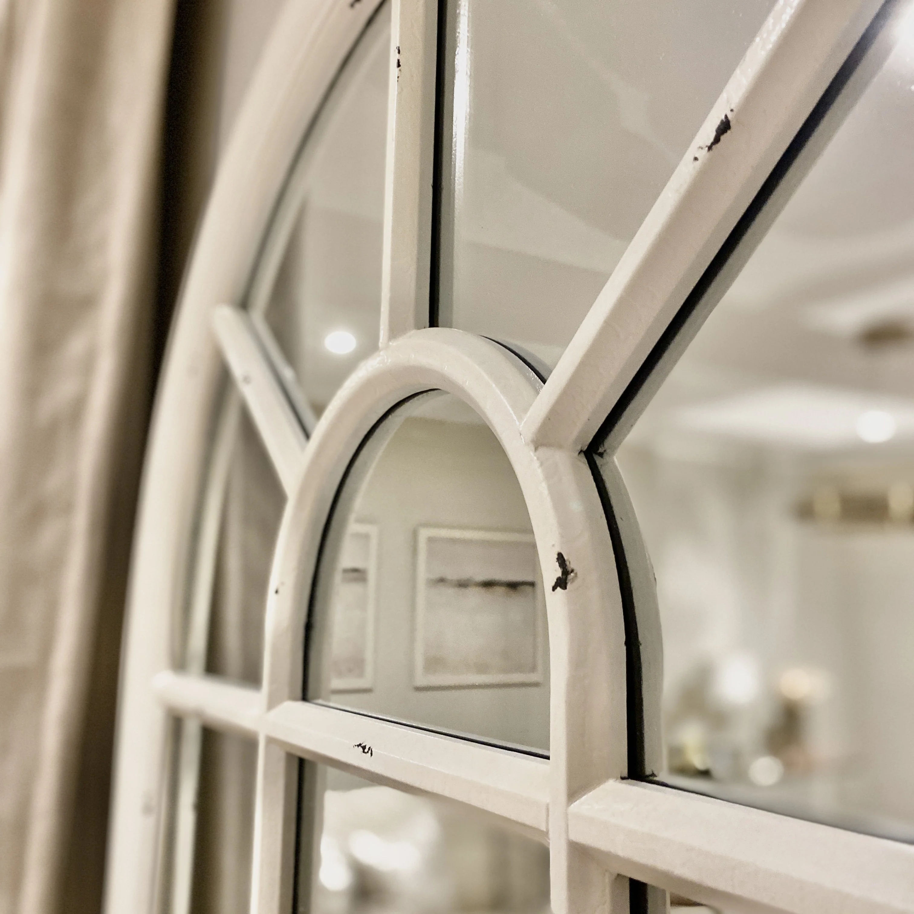 Collingwood White Window Mirror - Image 6