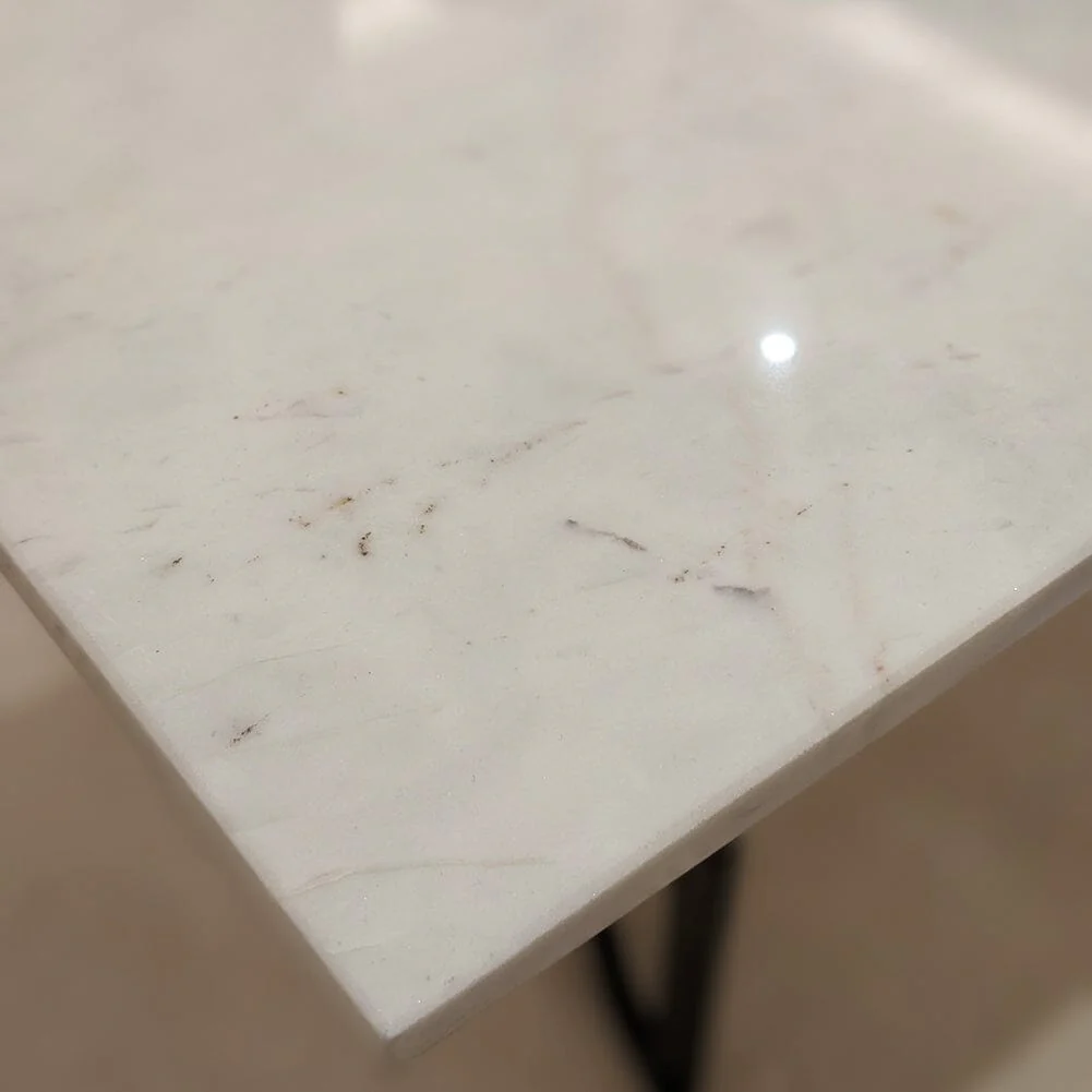 Corazi Marble and Black Dining Table - Image 5