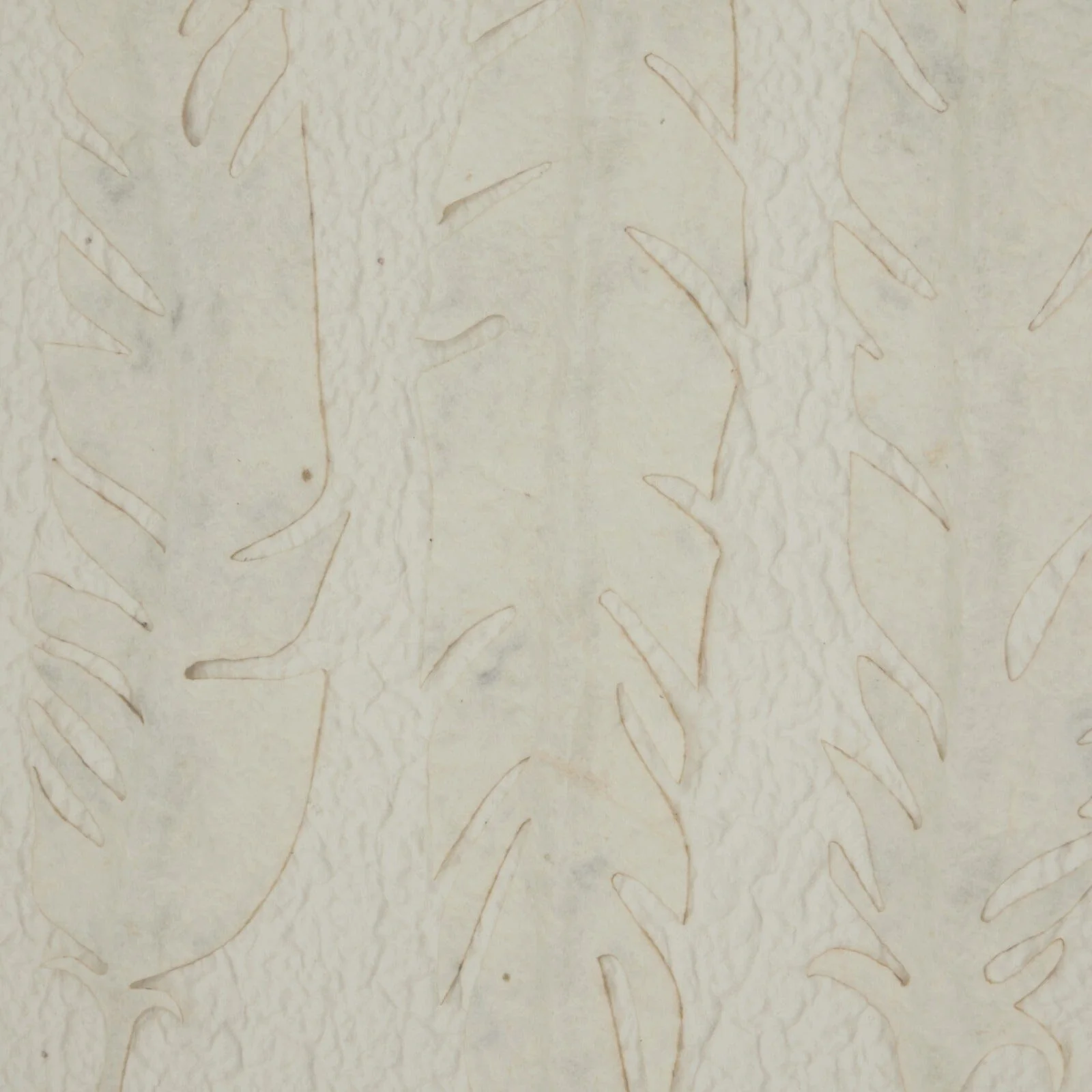 Cyrus Cream Feather Print Wall Art in Wooden Frame - Image 4