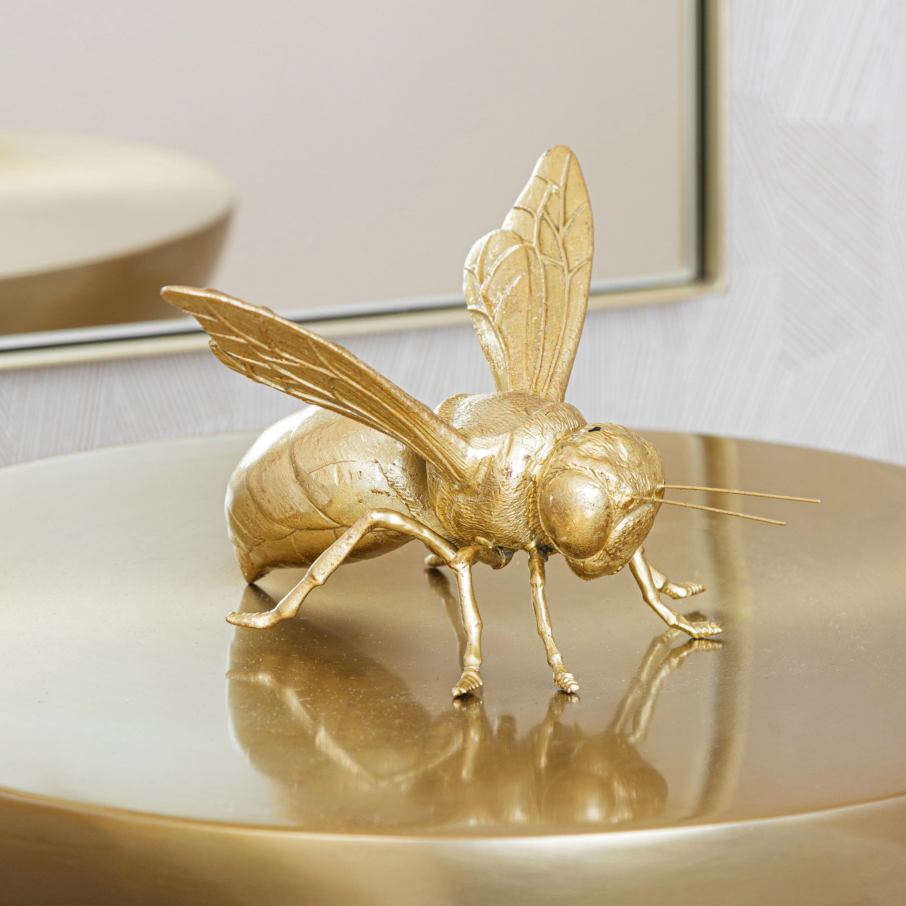 Decorative Gold Bee Ornament - Image 3