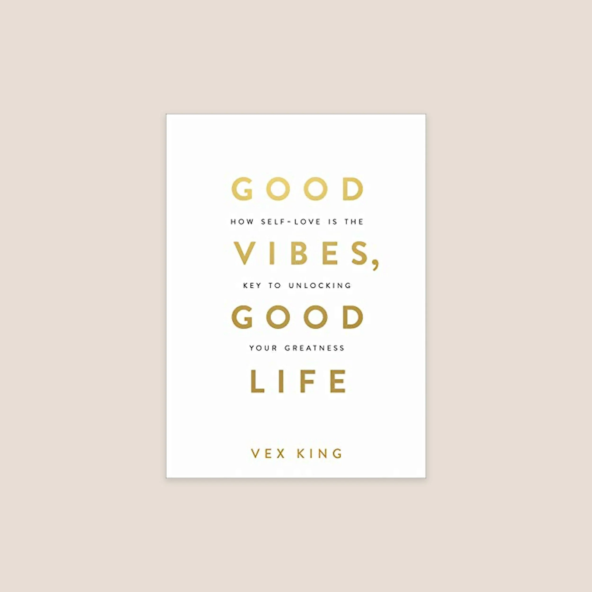 Good Vibes Grey & Gold Coffee Table Book - Image 3