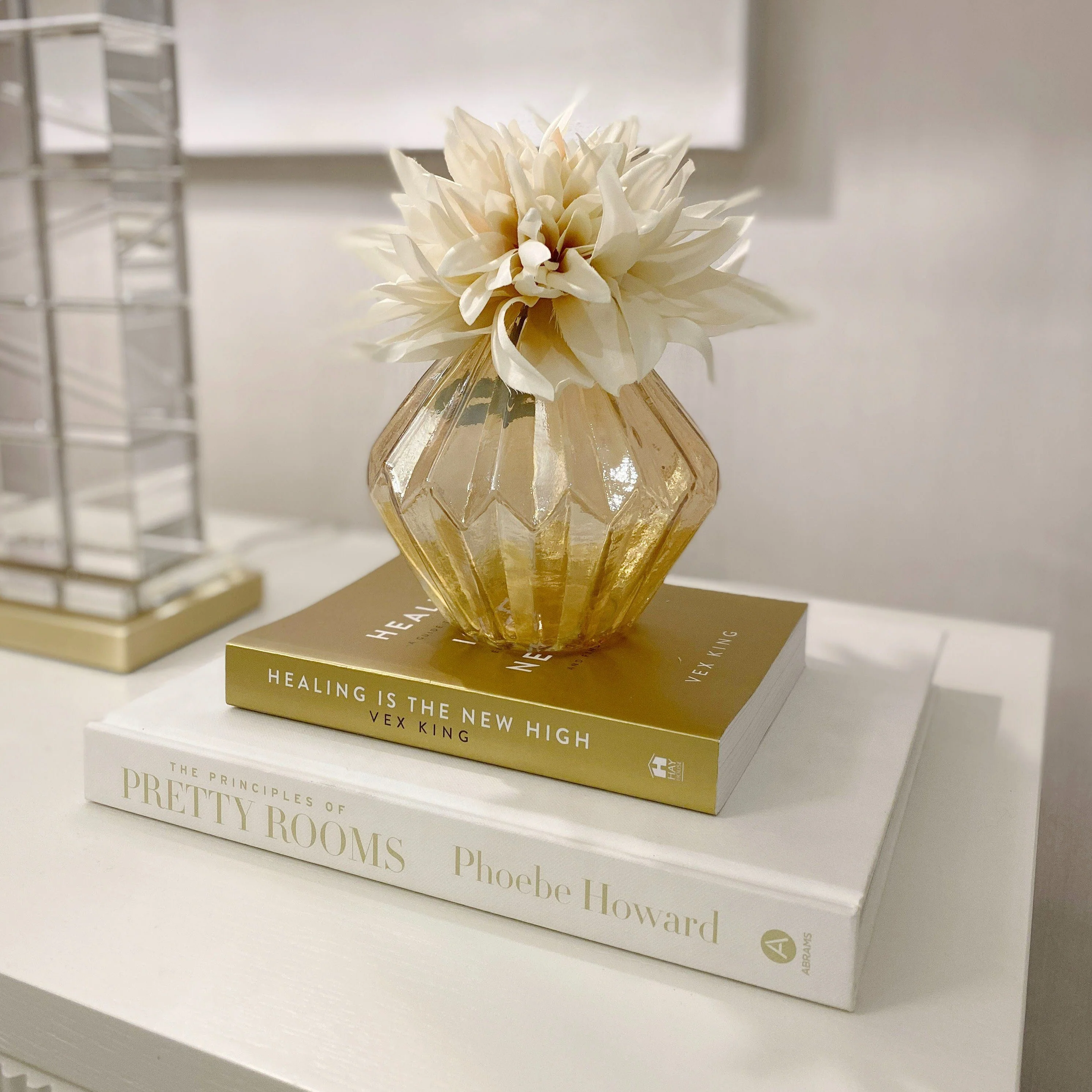 Healing is the New High Gold & White Coffee Table Book - Image 3