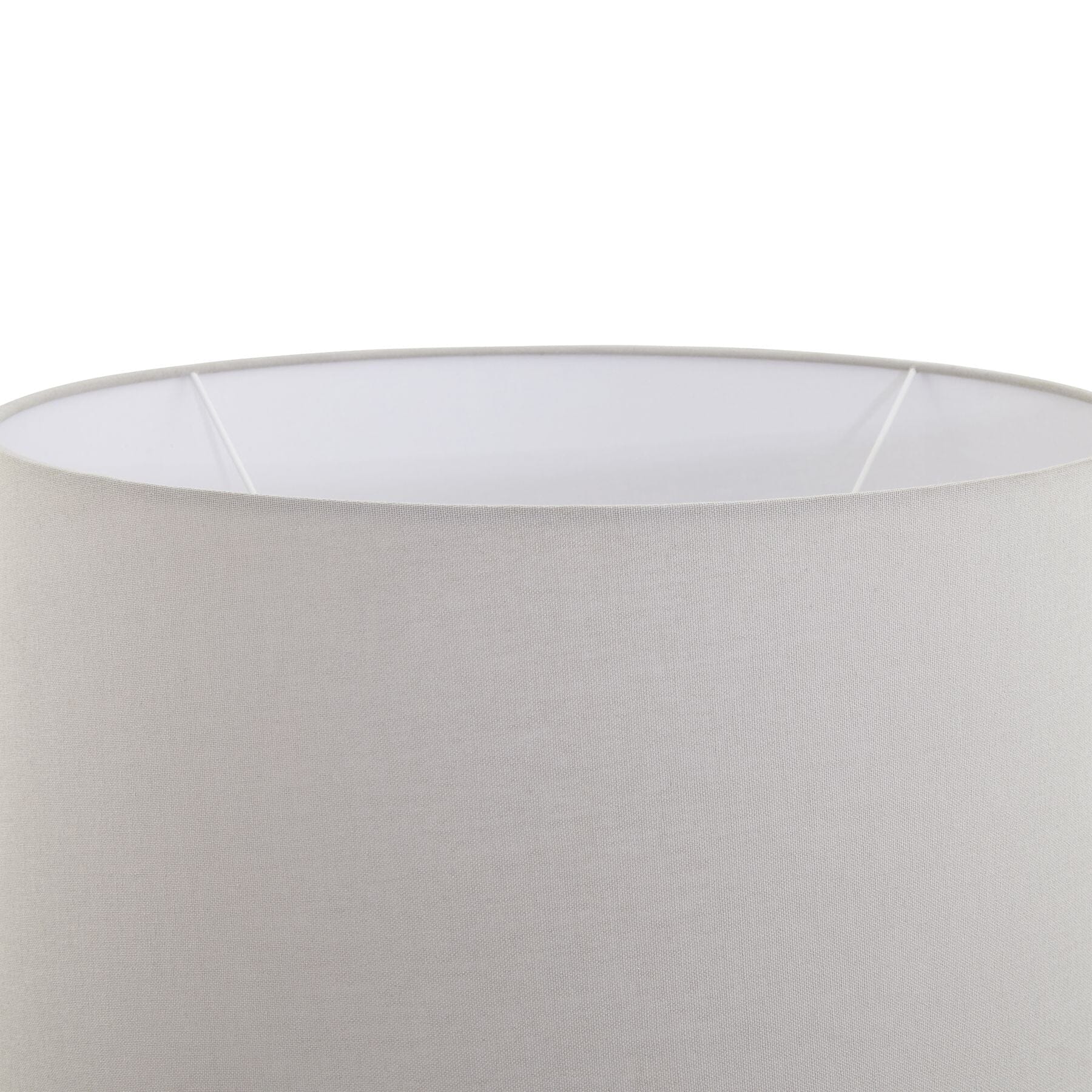 In Stock - Dorchester Large Stone Ceramic Rounded Table Lamp with Neutral Shade - Image 4