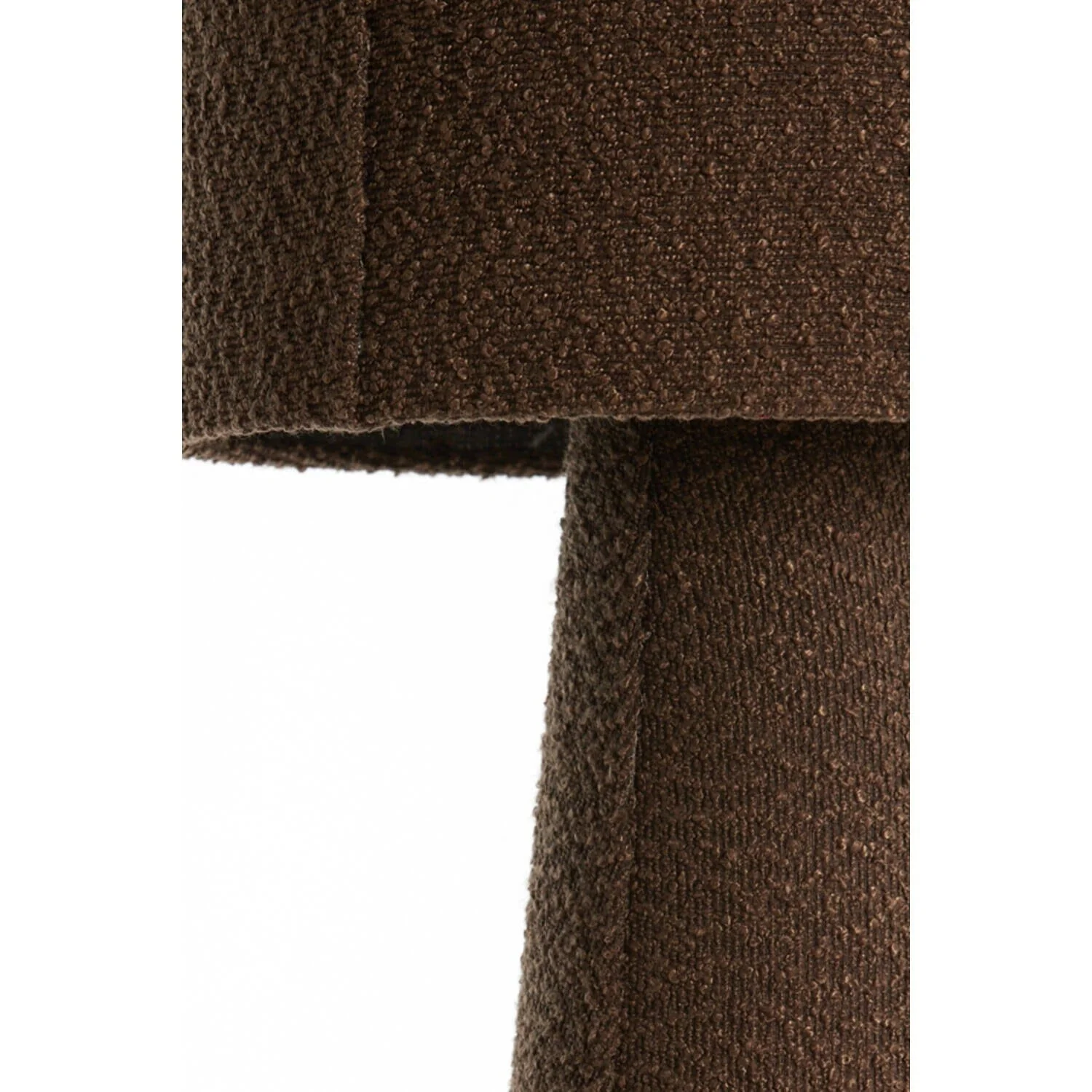 Joby Brown Boucle Floor Lamp - Image 3