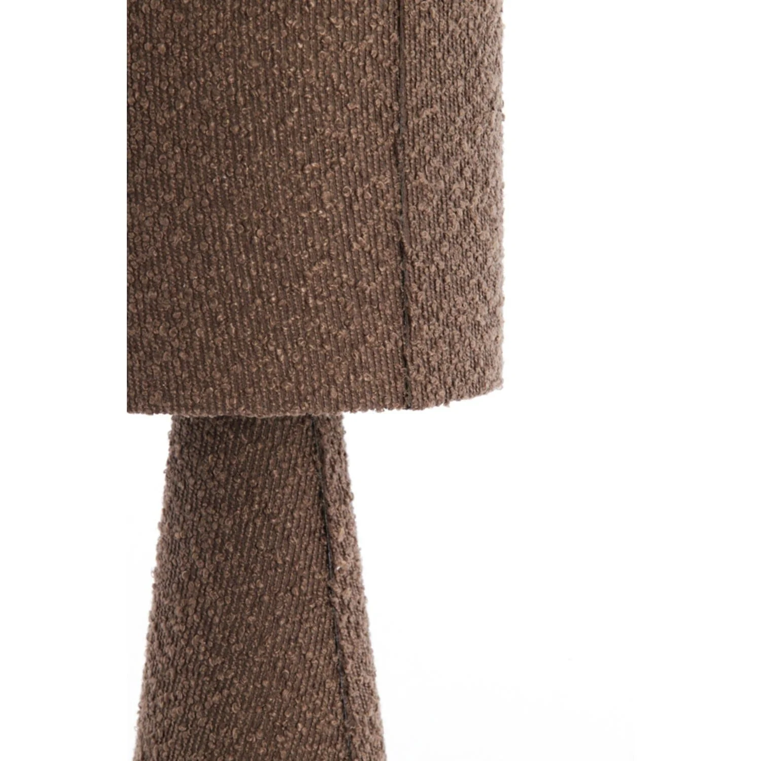 Joby Brown Boucle Table Lamp - Image 3