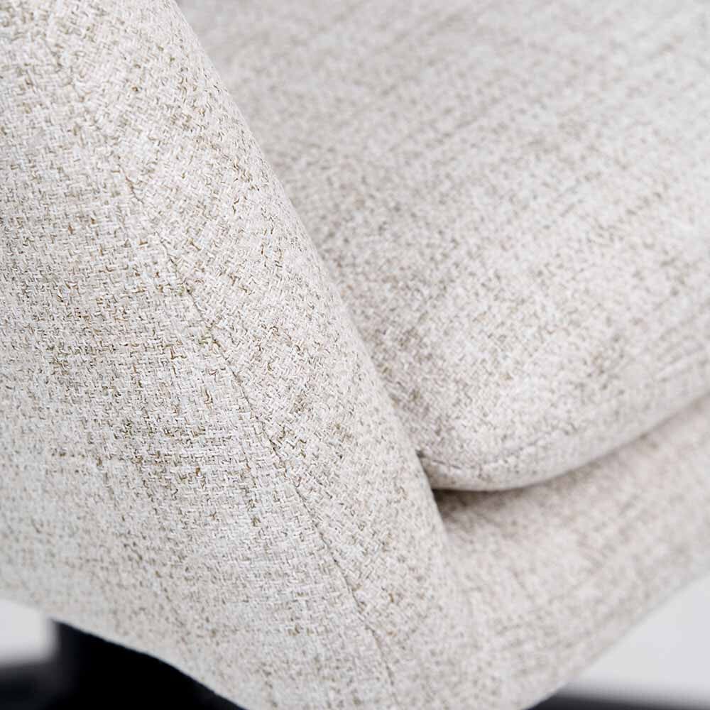 Langston Pebble Linen Swivel Adjustable Chair - Image 6