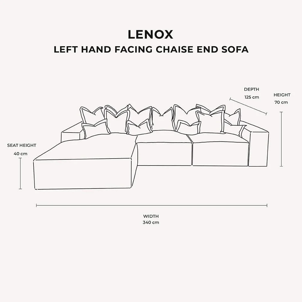 Lenox Mink Velvet Pillow Back Modular Sofa Range - Image 6