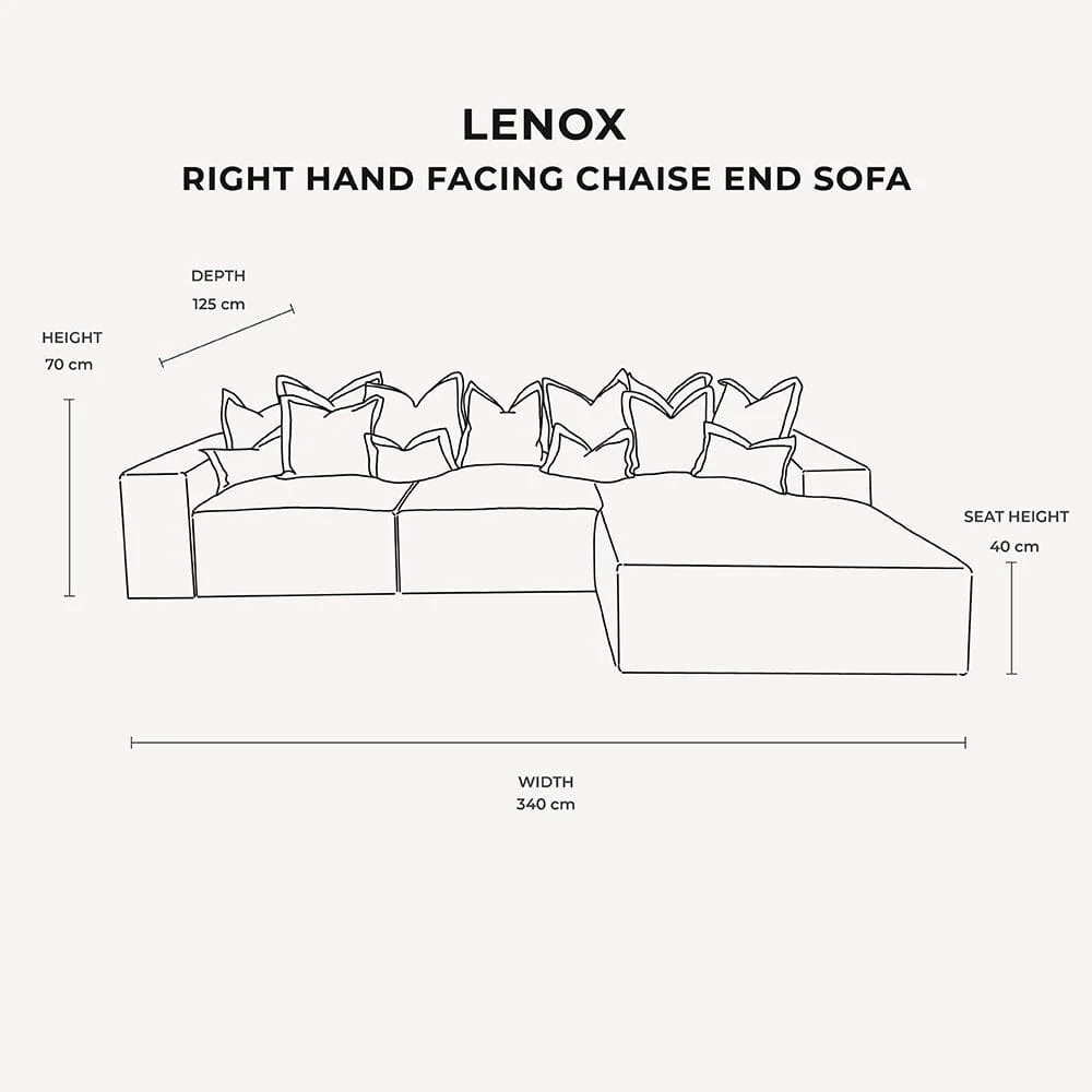 Lenox Mink Velvet Pillow Back Modular Sofa Range - Image 7