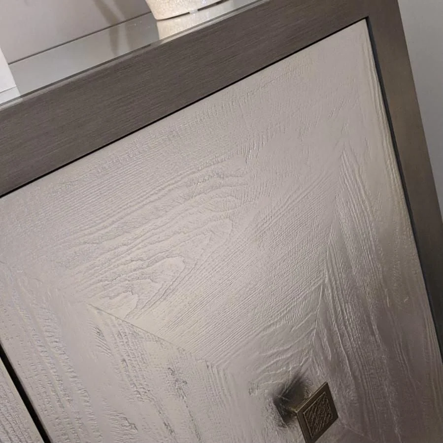 Lockett Silver & Bronze 2 Door Sideboard - Image 3