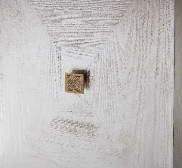 Lockett Silver & Bronze 2 Door Sideboard - Image 5