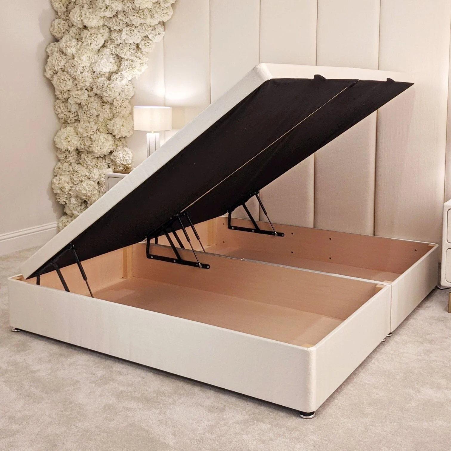 Lunar Oyster Ottoman Divan Bed Base - Image 4