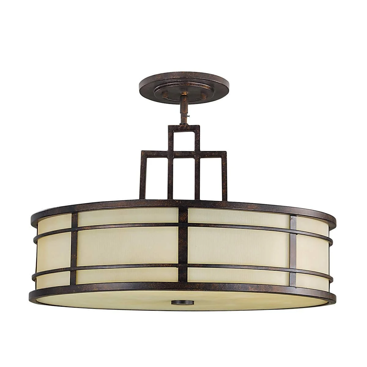 Millie Bronze 3 Light Pendant Ceiling Light - Image 3