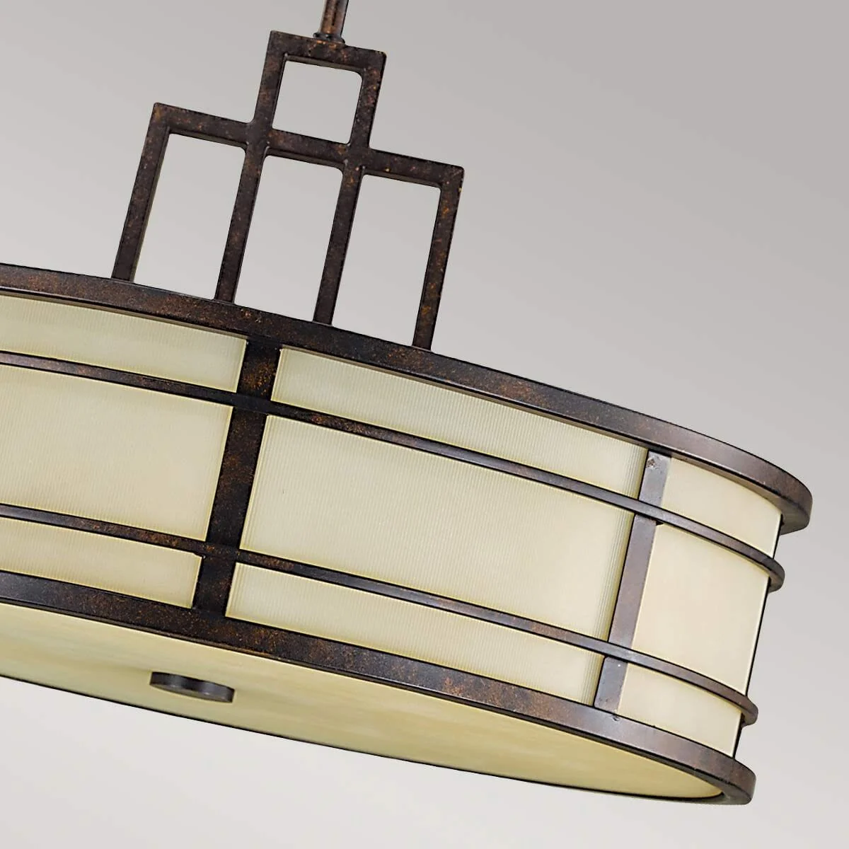 Millie Bronze 3 Light Pendant Ceiling Light - Image 4