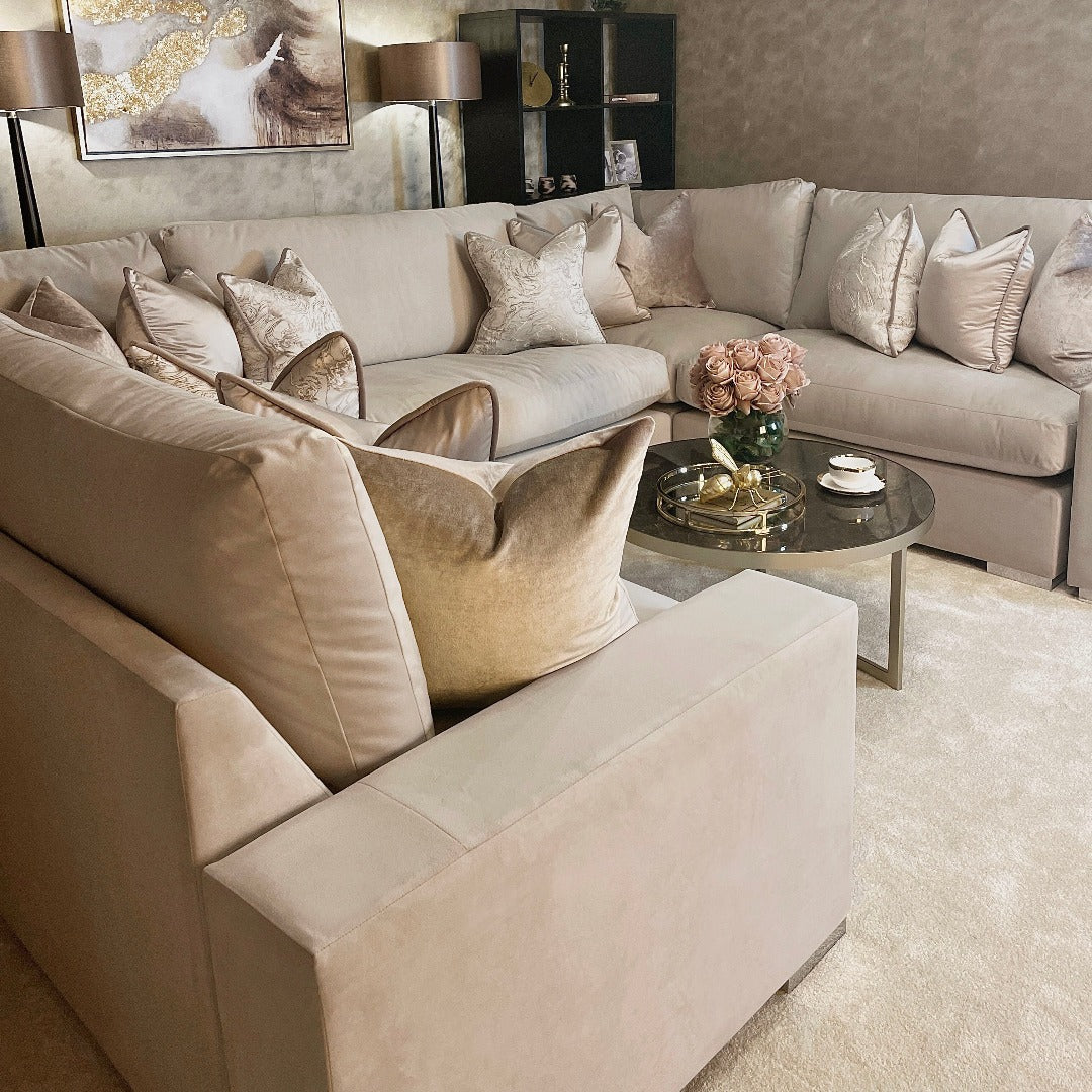 Olivia Mink Premium Large U-Shaped Sofa - Image 3