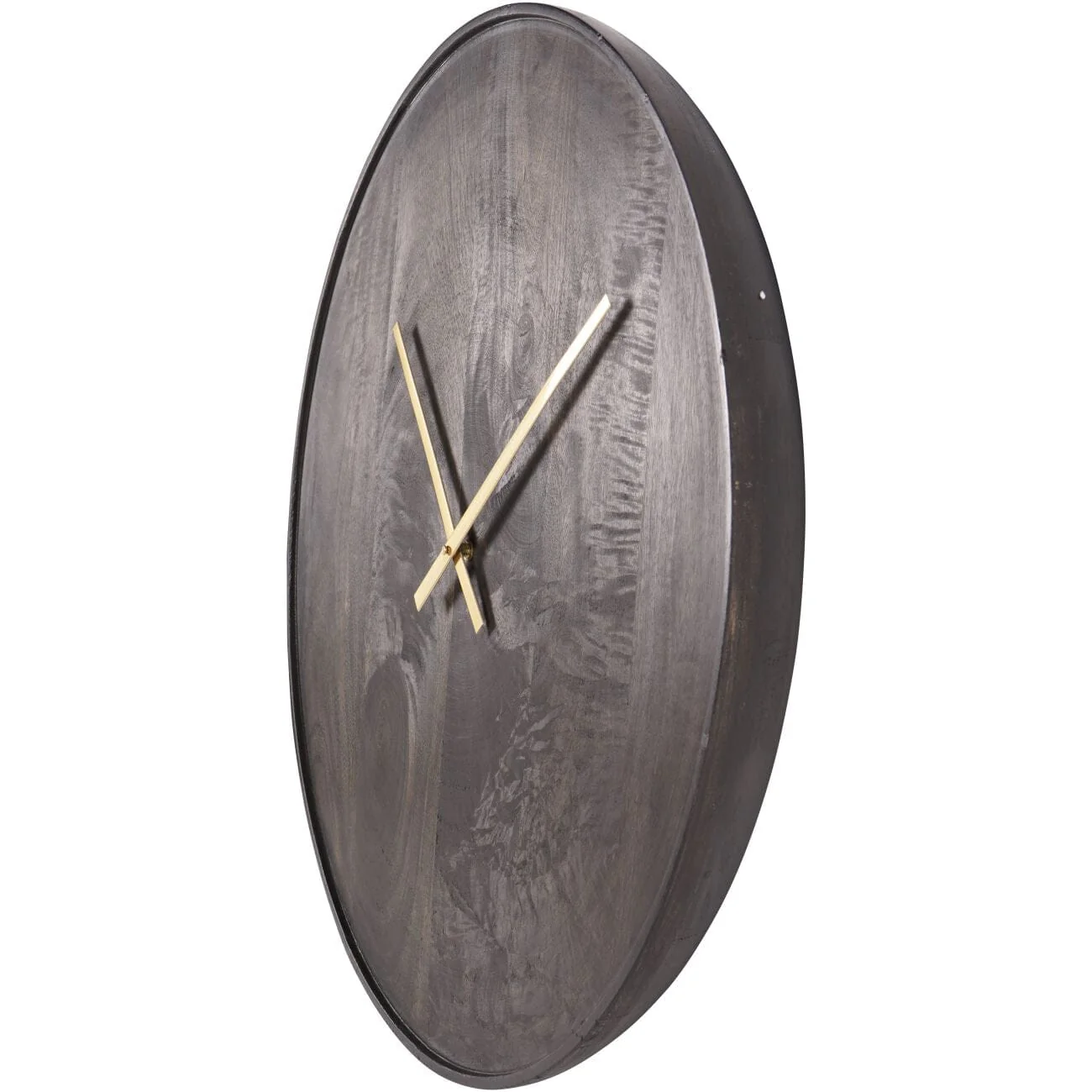 Palermo Medium Brown Mango Wood Wall Clock - Image 3