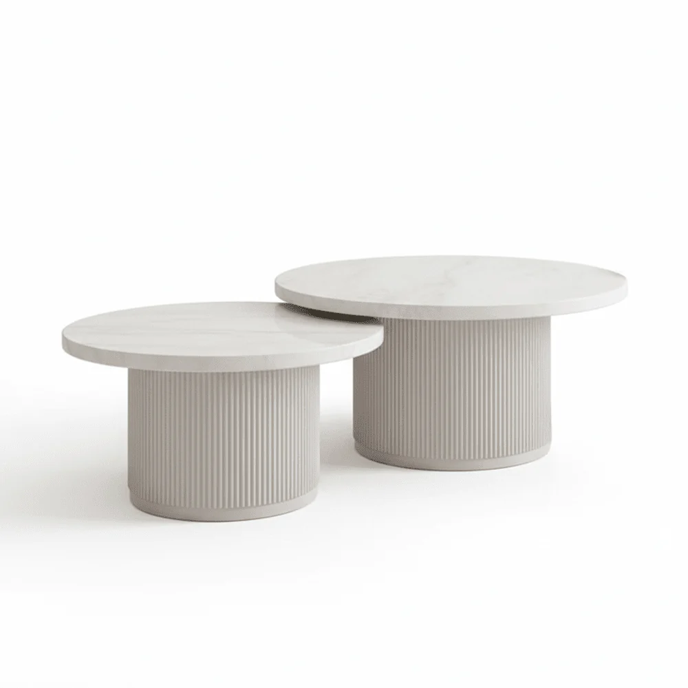 Portobello Medium Marble Coffee Table - Image 4