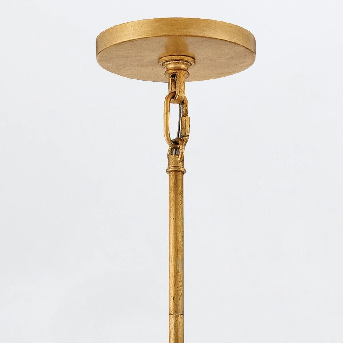 Selene Gold 16 Light Chandelier with Round Glass Detailing - Image 4