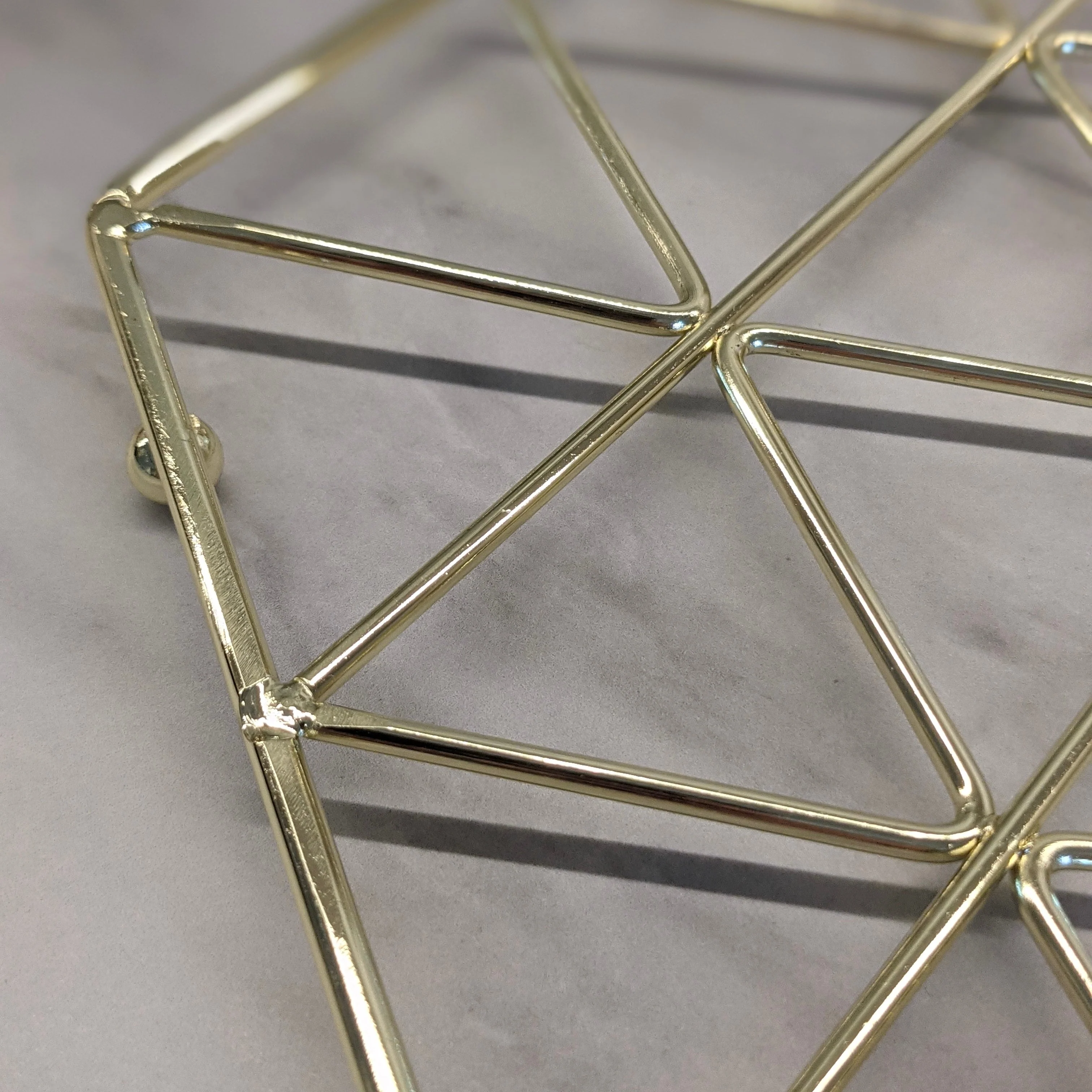 Sylvan Gold Geometric Trivet - Image 3
