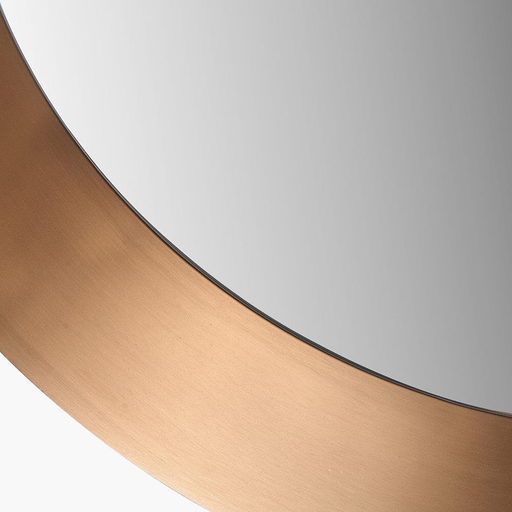 Tempus Large Burnished Gold Round Mirror - Image 5