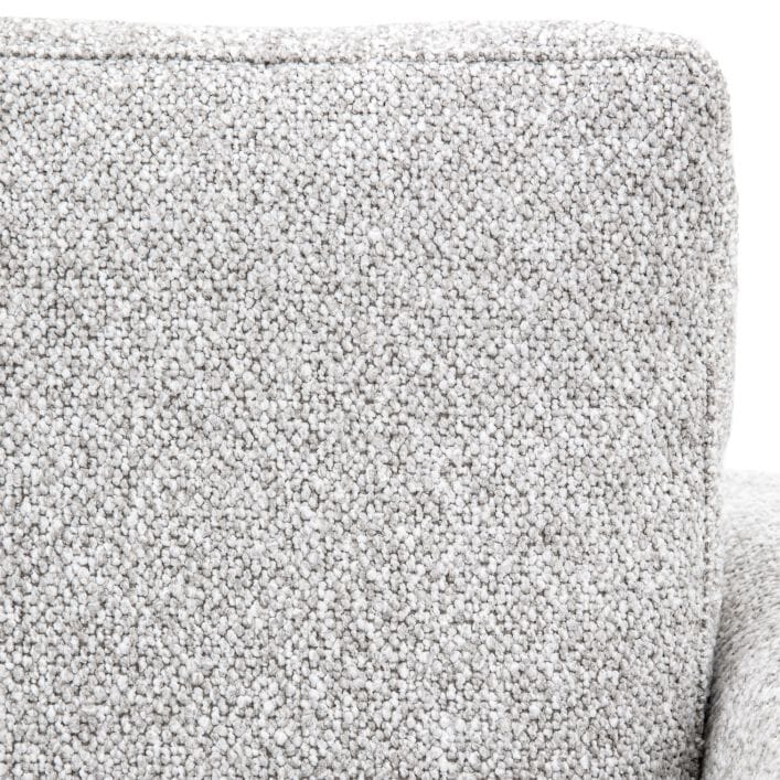 Tilly Grey Textured Buttoned Back Armchair - Image 3