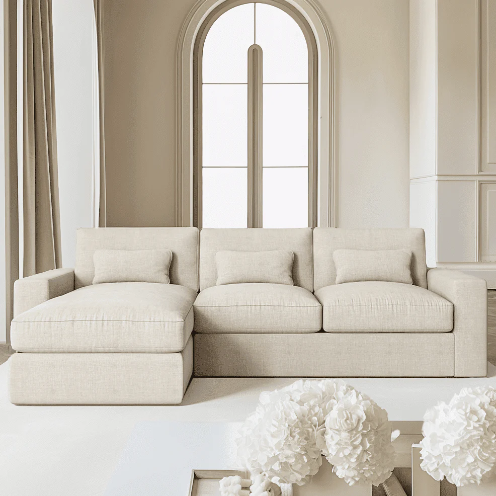 Tribeca Ash Greige Sofa Range - Image 10