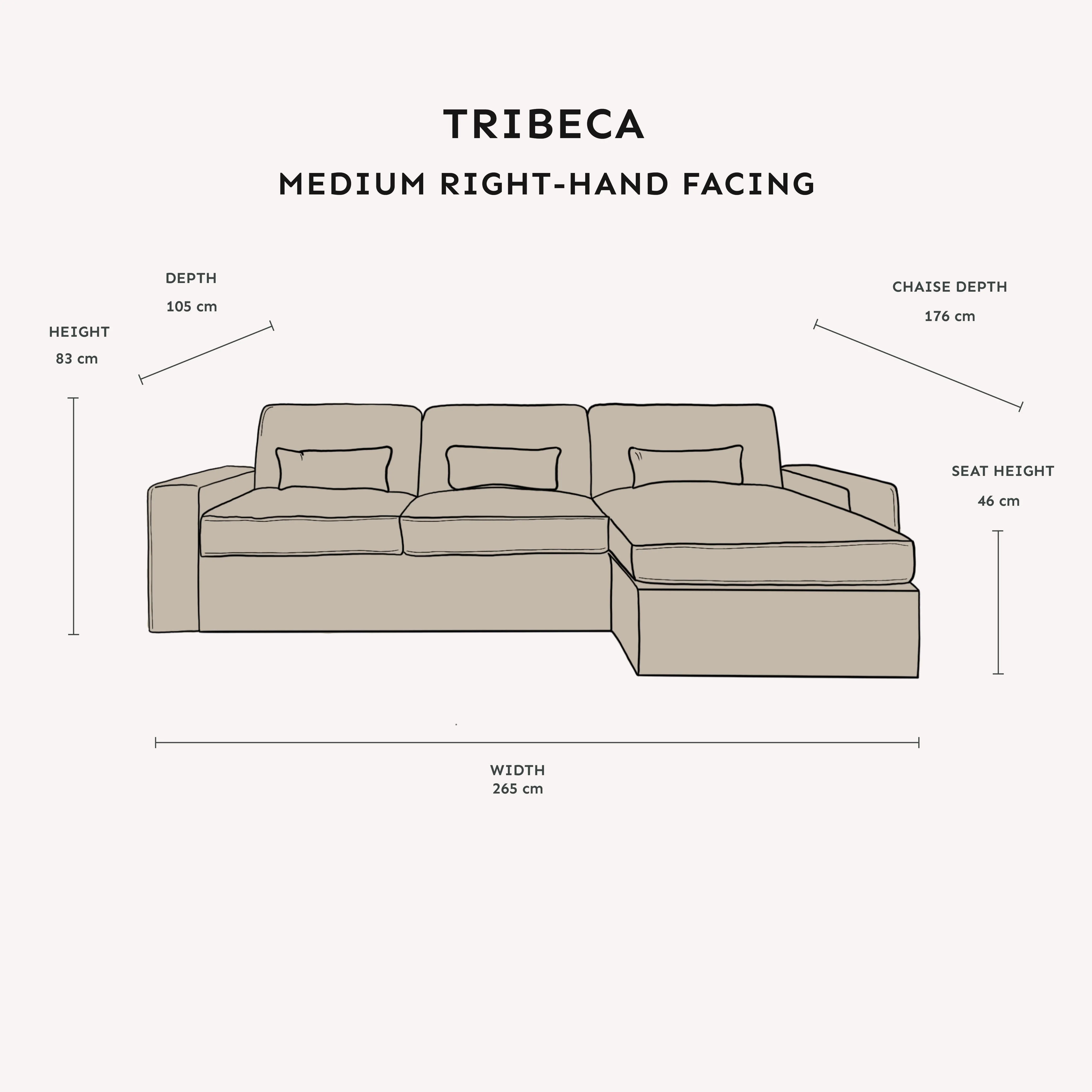Tribeca Ash Greige Sofa Range - Image 18