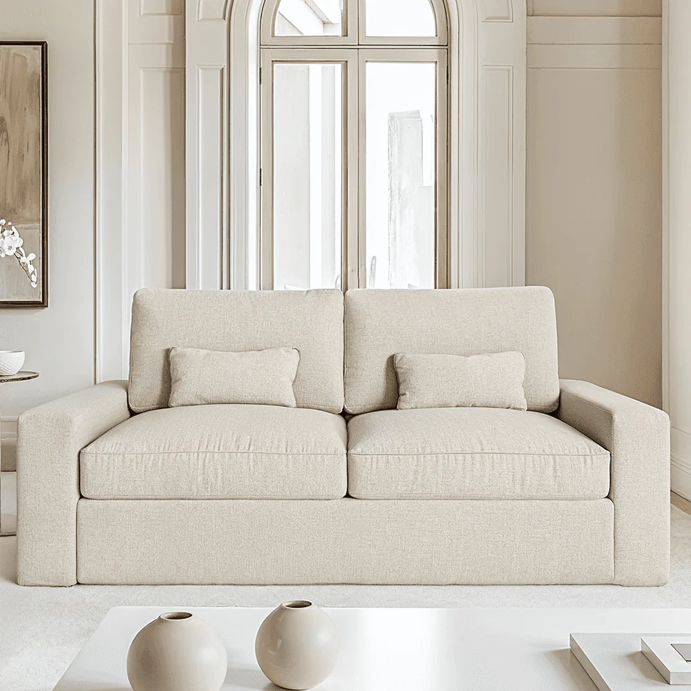 Tribeca Ash Greige Sofa Range - Image 8
