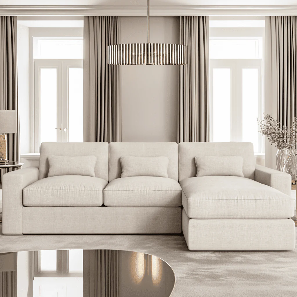 Tribeca Ash Greige Sofa Range - Image 9