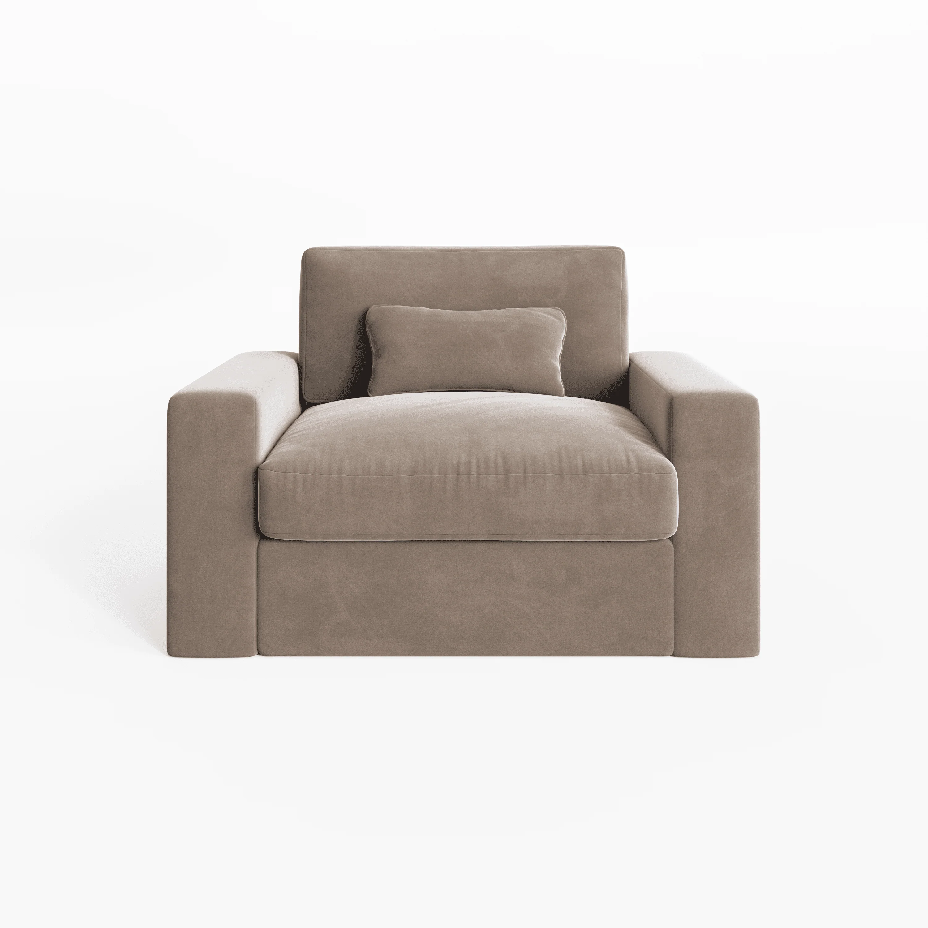 Tribeca Mink Velvet Sofa Range - Image 4