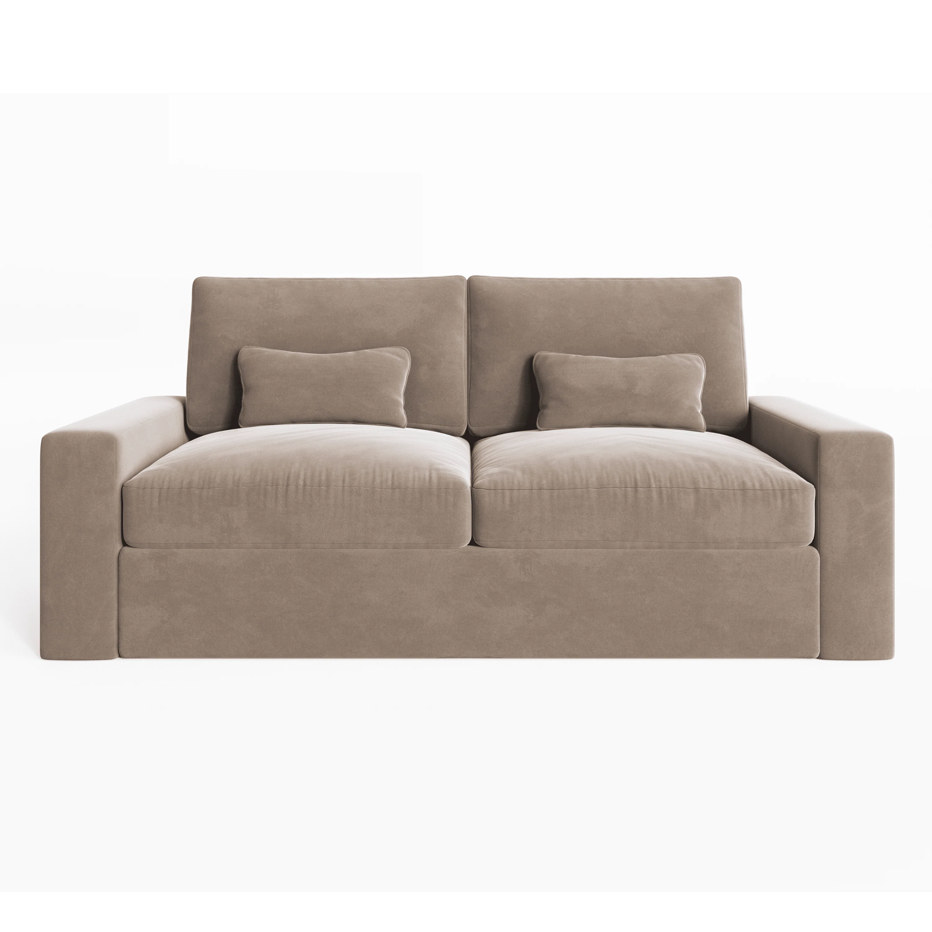 Tribeca Mink Velvet Sofa Range - Image 7