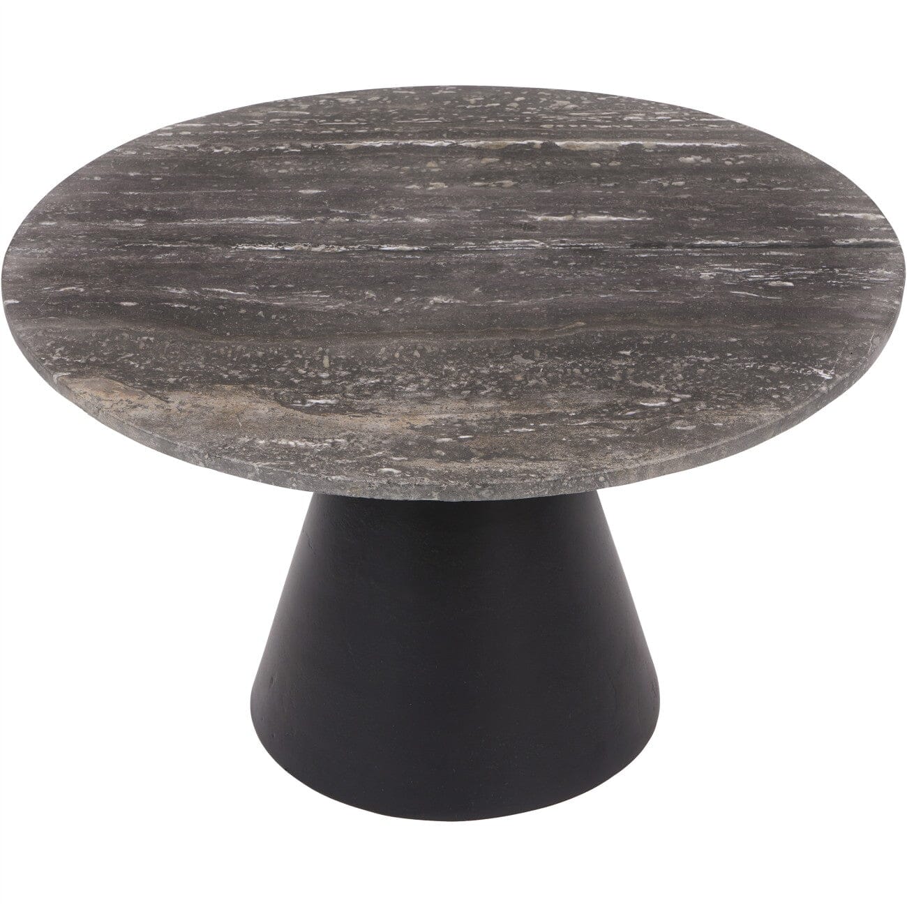 Valiona Medium Black & Marble Coffee Table - Image 3
