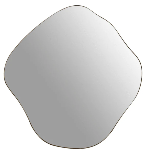 Valore Medium Bronze Abstract Wall Mirror - Image 8