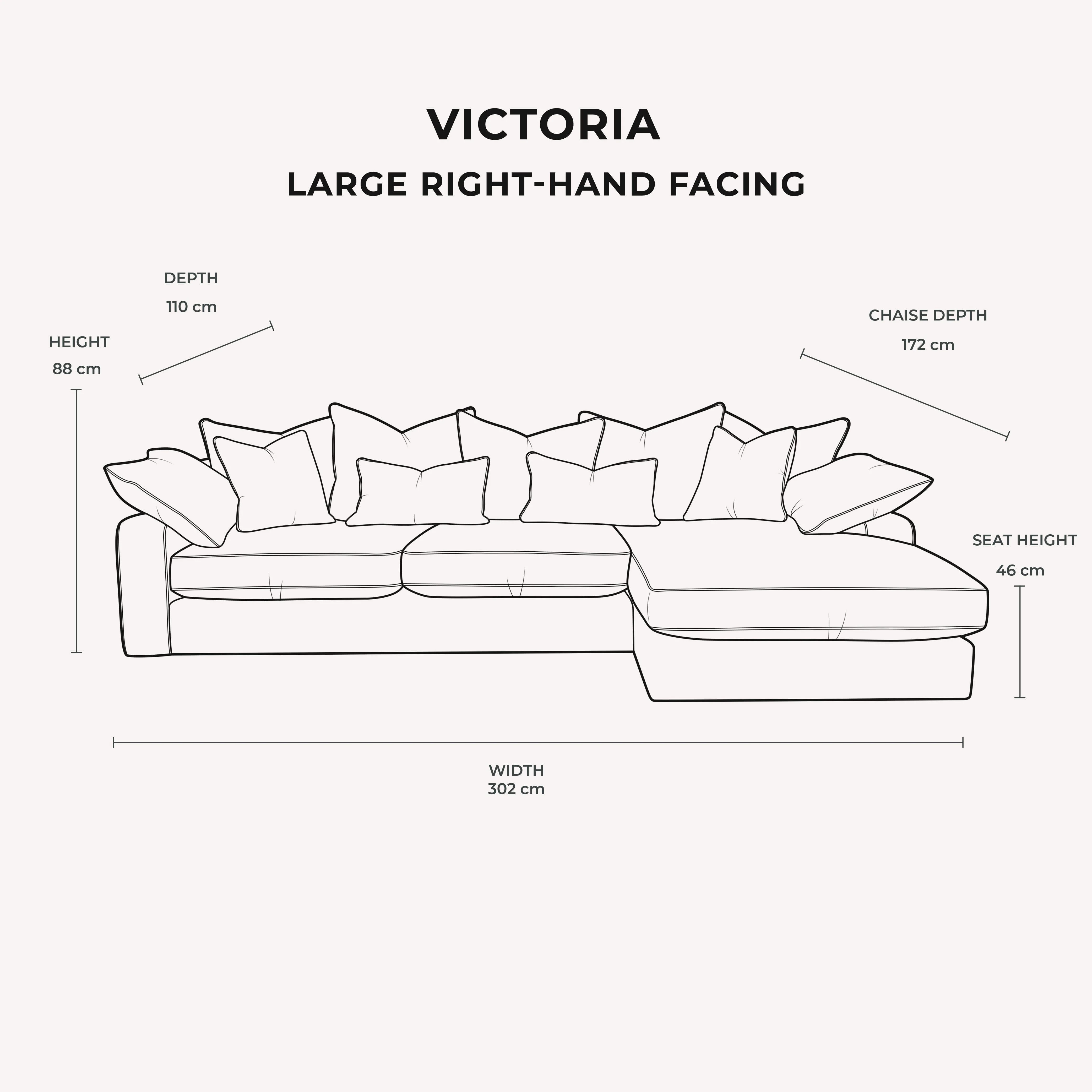 Victoria Caramel Velvet Pillow Back Sofa Range - Image 4