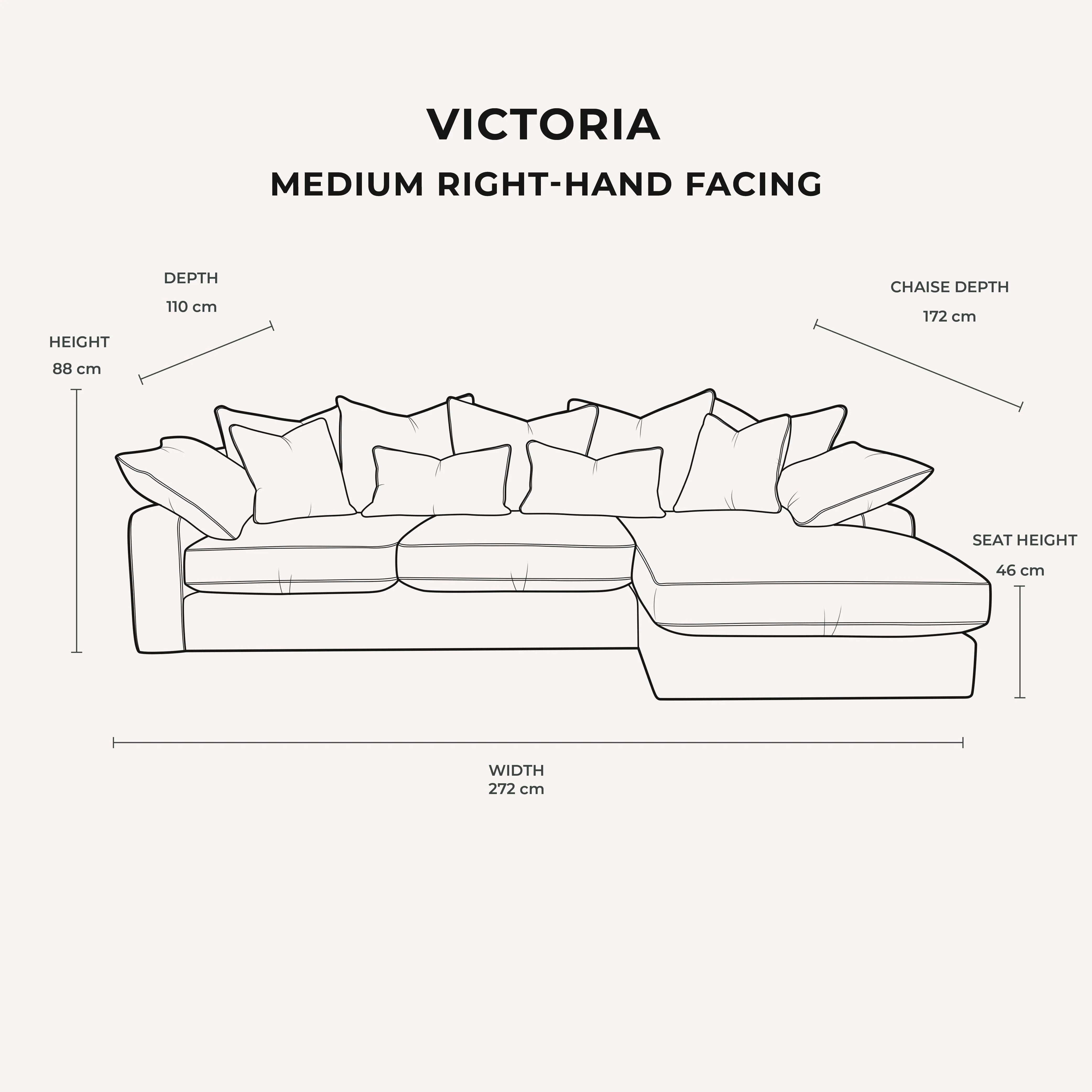 Victoria Caramel Velvet Pillow Back Sofa Range - Image 6