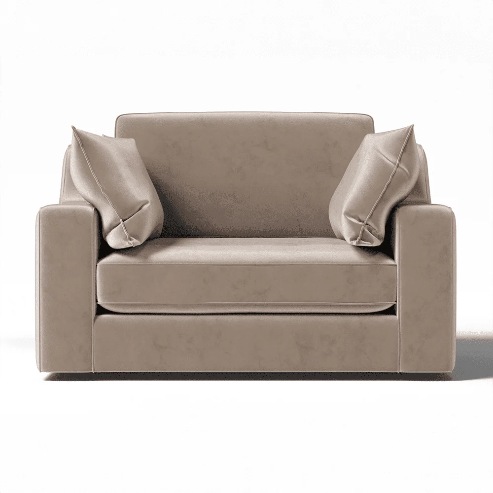 Victoria Mink Velvet Pillow Back Sofa Range - Image 15