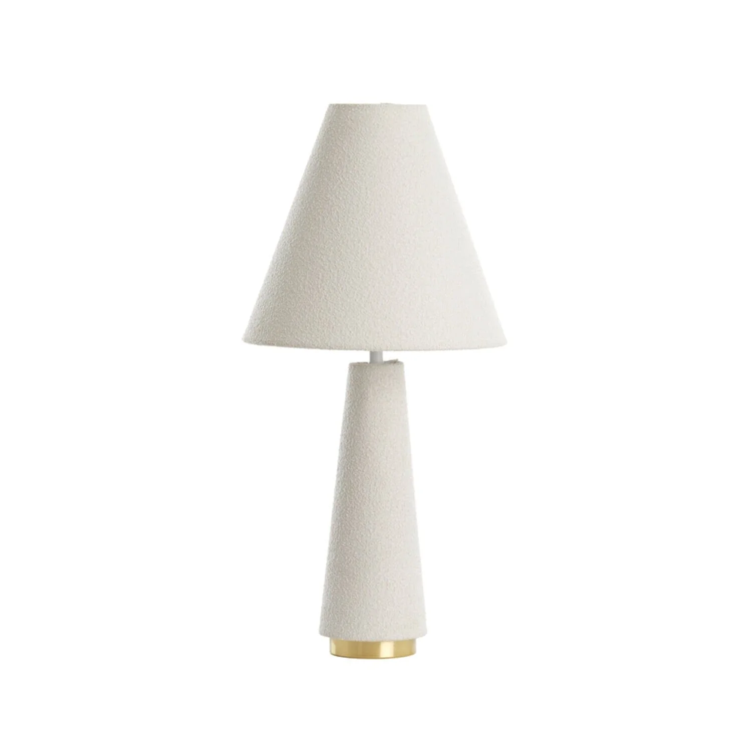 Zaylee Luxury Cream Boucle Table Lamp - Image 3